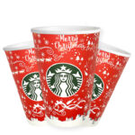 14-ounce cardboard cup, equivalent to 350 ml (Tall)