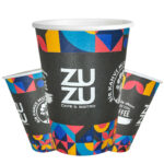 16-ounce cardboard cup, equivalent to 473 ml (Grande)